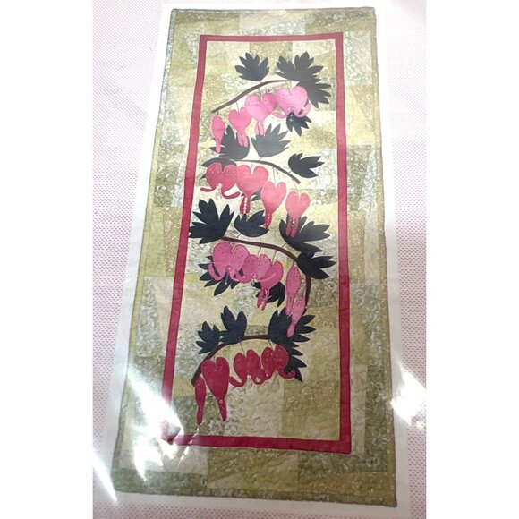 For Love Of Springtime Quilt Pattern By EvaPaige Quilt Designs  Size 32.5" x 15" - Picture 1 of 3